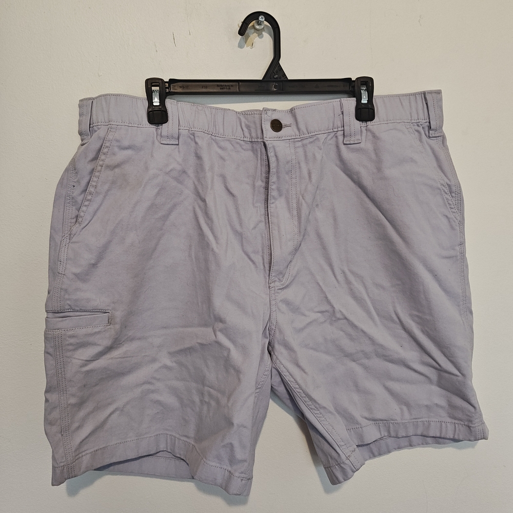 Carhartt Men's Light Gray Cargo Shorts